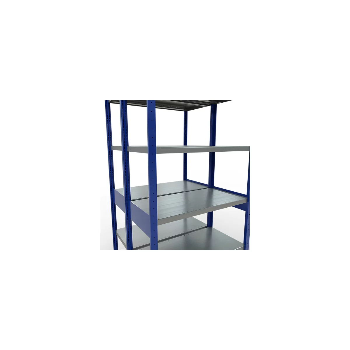 SCHULTE Lagertechnik - Stecks.Doppelgrundr. Typ 250 kg - 2500x1000x2x500 mm, 12 Böden