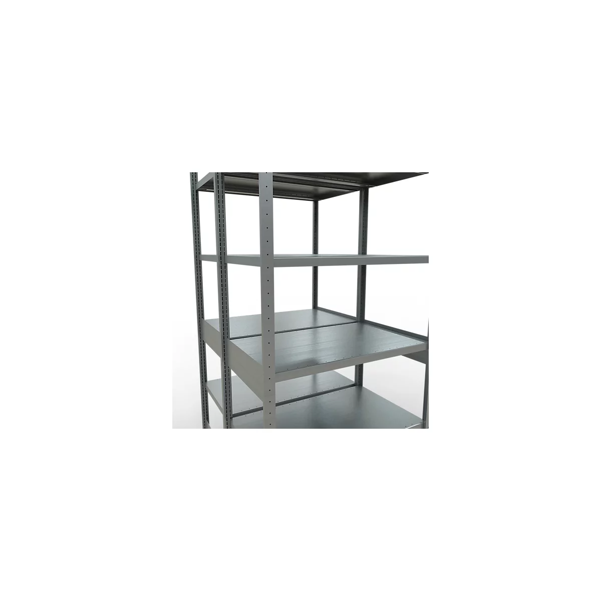 SCHULTE Lagertechnik - Stecks.Doppelgrundr. Typ 250 kg - 2500x1000x2x600 mm, 12 Böden