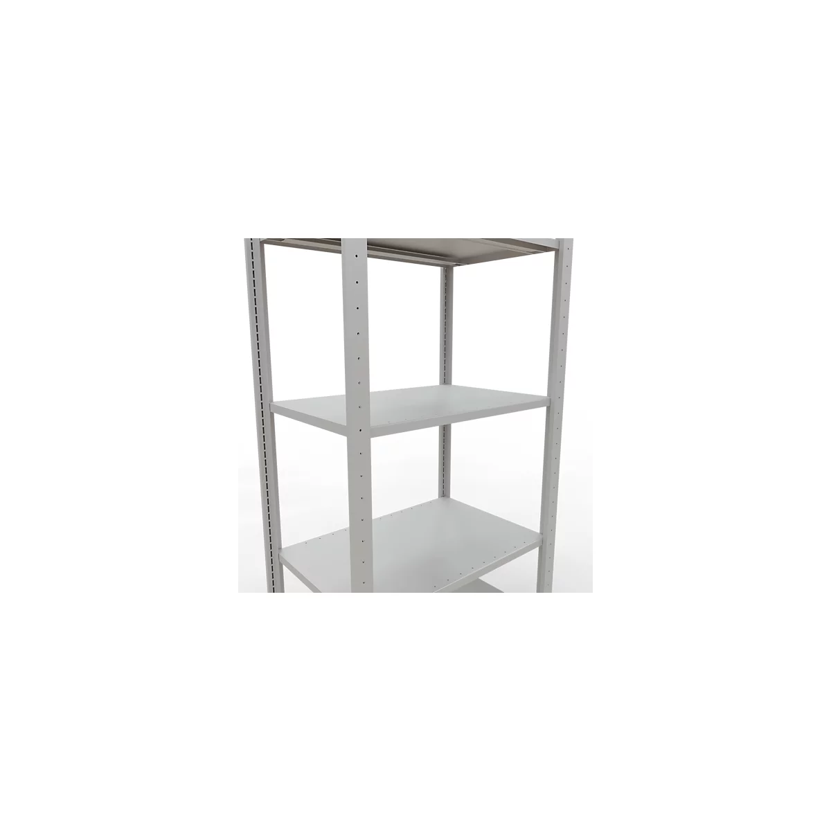 SCHULTE Lagertechnik - Stecks.Grundr. mit Längenriegel - 2000x750x500 mm, Typ 150 kg