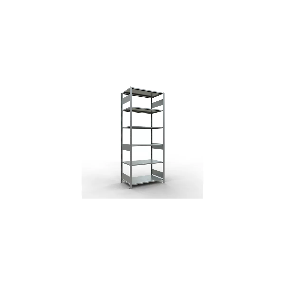 SCHULTE Lagertechnik - Stecks.Grundr.mit Längenriegel - 2500x1000x600 mm, Typ 150 kg