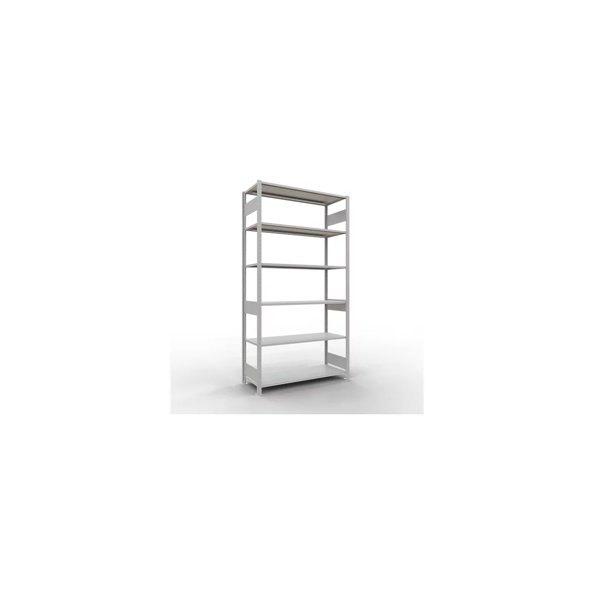 SCHULTE Lagertechnik - Stecks.Grundr. mit Längenriegel - 2500x1300x500 mm, Typ 150 kg
