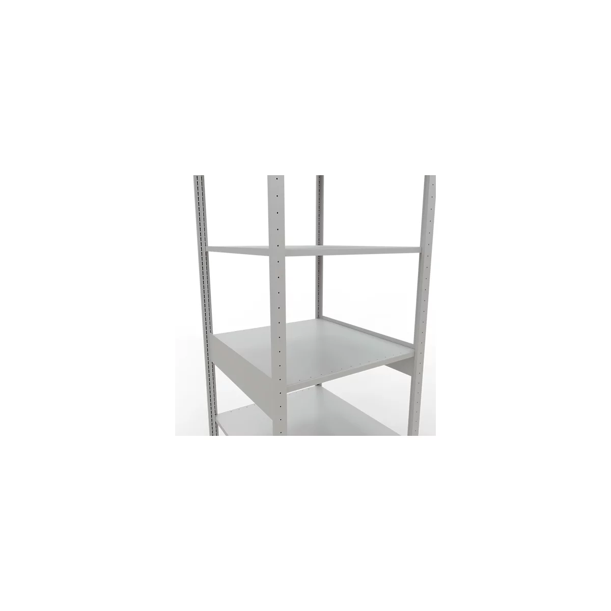 SCHULTE Lagertechnik - Stecks.Grundr. mit Längenriegel - 2500x750x800 mm, Typ 150 kg