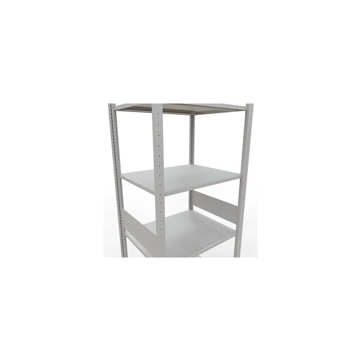 SCHULTE Lagertechnik - Stecks.Grundr. mit Längenriegel - 3000x750x600 mm, Typ 150 kg