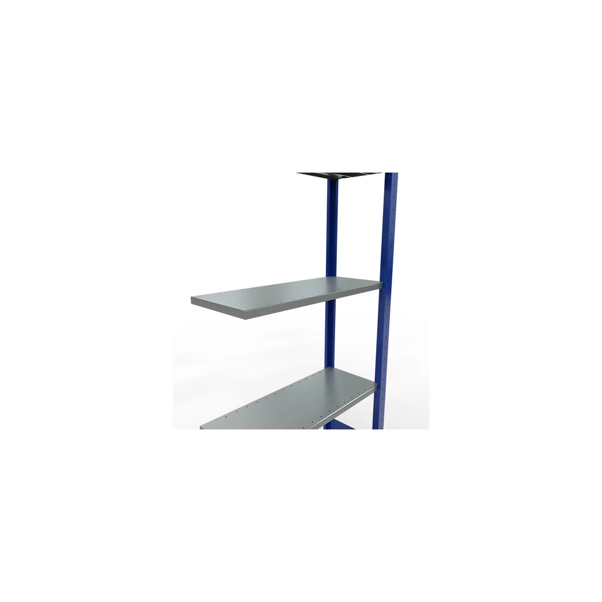 SCHULTE Lagertechnik - Stecksystem Anbauregal - 2000x 750x300 mm, Typ 150 kg