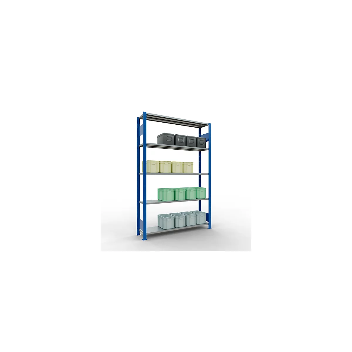 SCHULTE Lagertechnik - Système de rayonnage emboîtable - 2000x1300x300 mm, type 150 kg