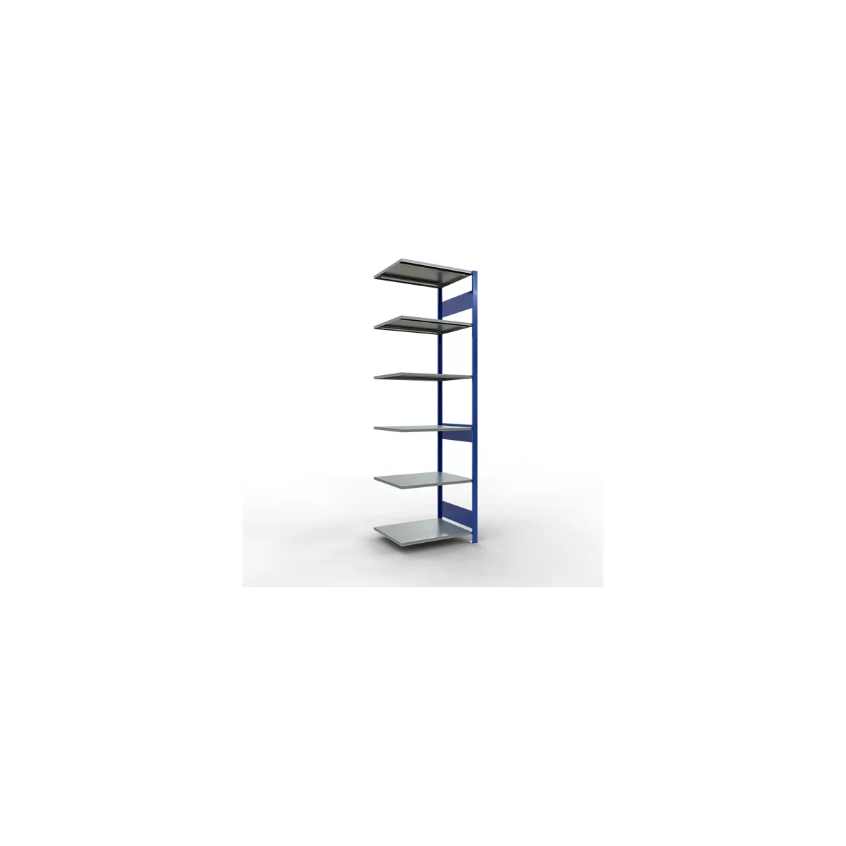 SCHULTE Lagertechnik - Système de rayonnage emboîtable - 2500x 750x600 mm, type 150 kg