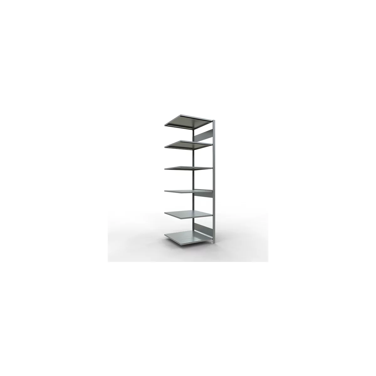 SCHULTE Lagertechnik - Système de rayonnage emboîtable - 2500x 750x800 mm, type 150 kg