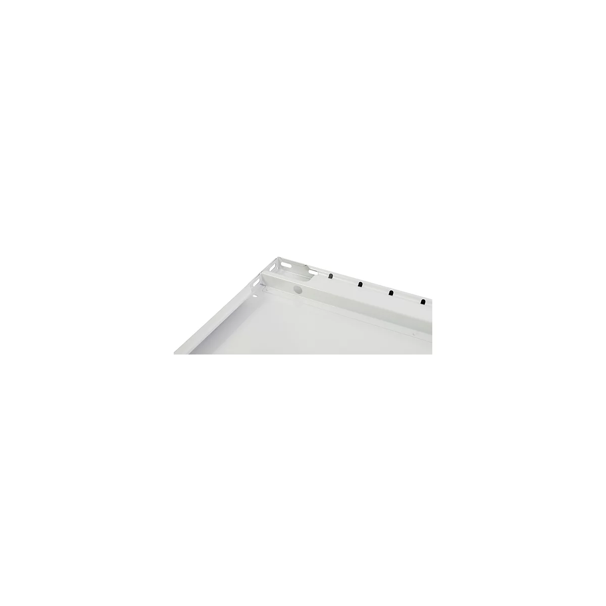 SCHULTE Lagertechnik Tablette supplémentaire MULTIPlus 150, 750x600 mm, rebord de 25 mm, avec 4 supports de tablette