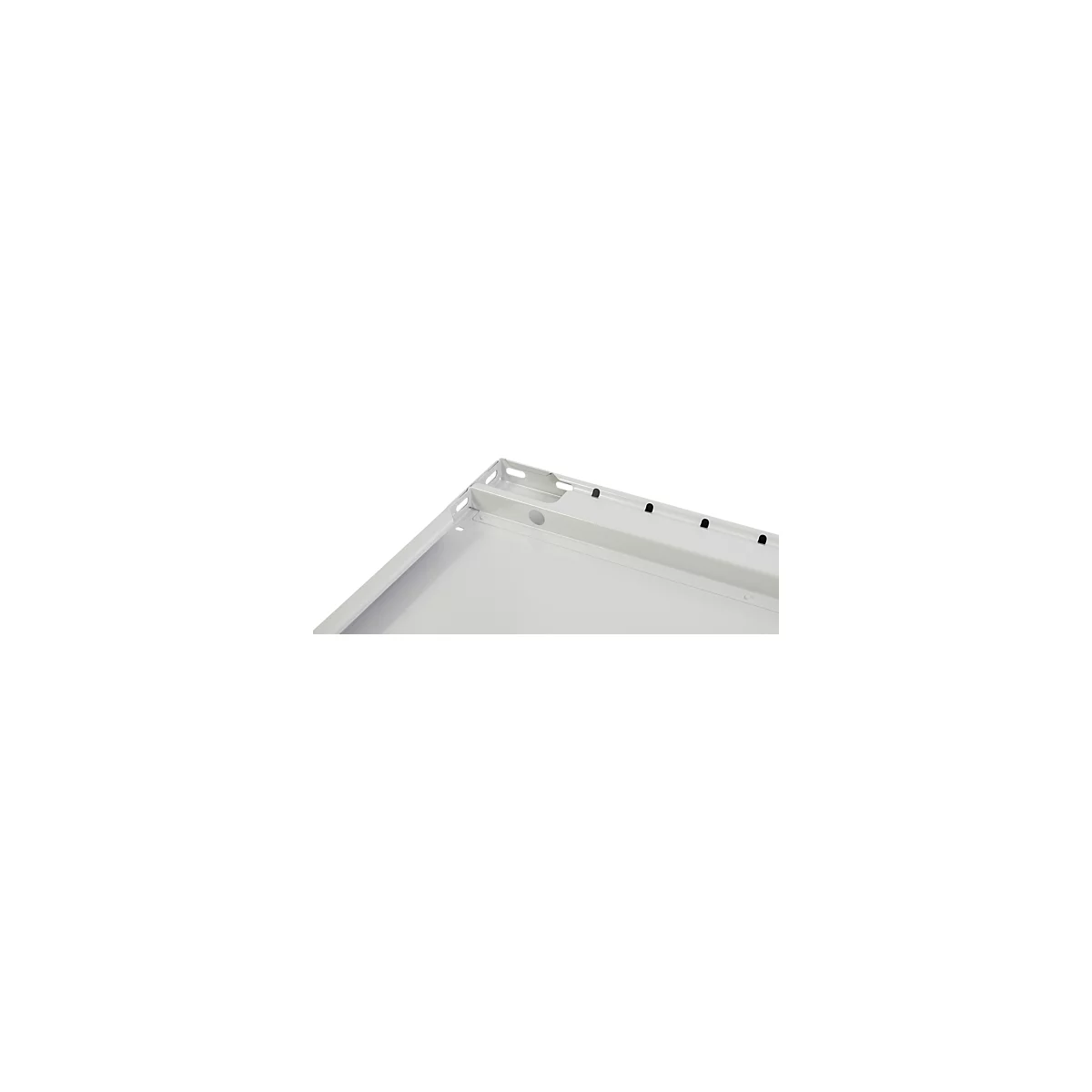 SCHULTE Lagertechnik Zusatz-Fachboden MULTIPlus 150, 1000x 800mm, 25 mm Kante, mit 4 Fachbodenträgern