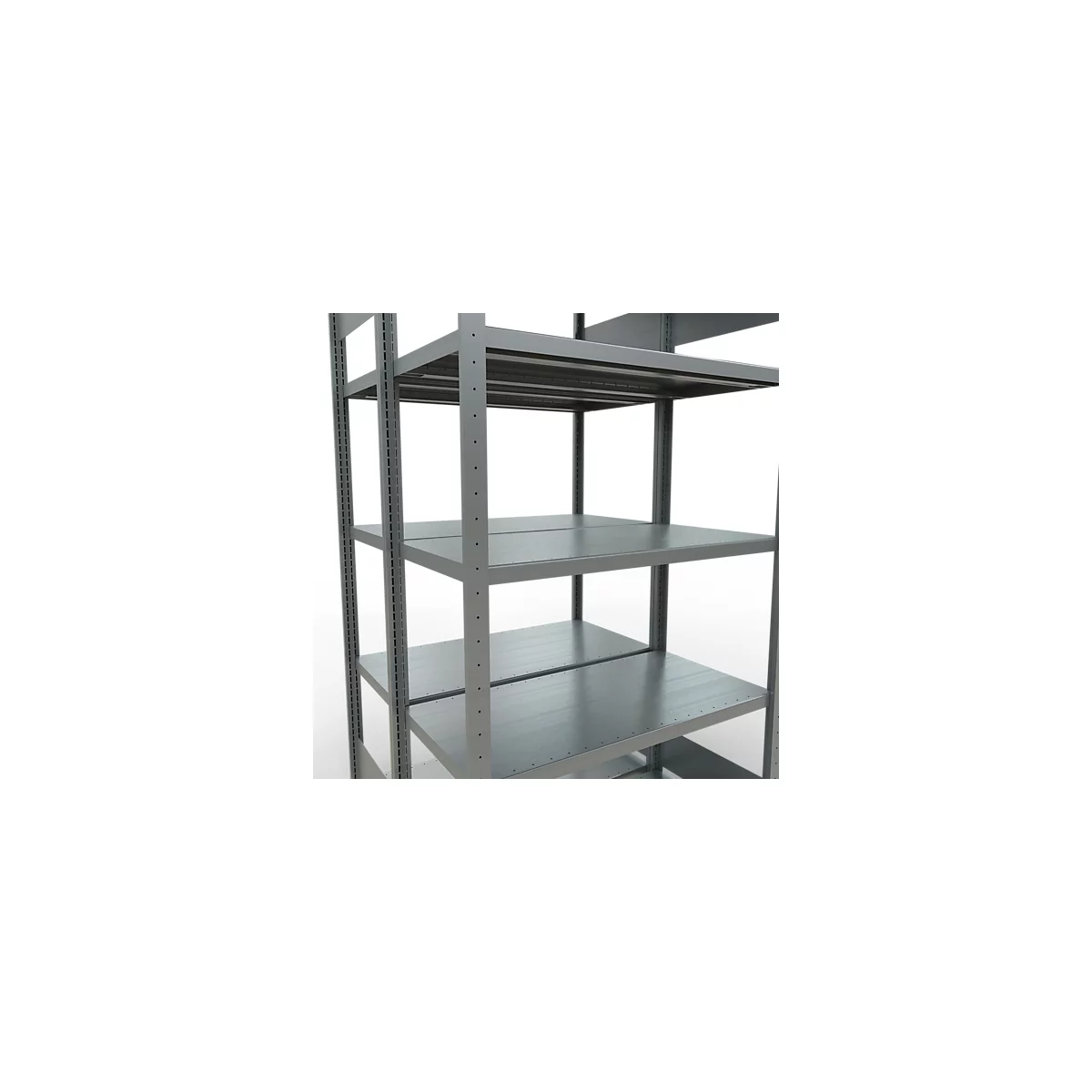 SCHULTE Technique de Stockage - Double base emboîtable. Type 250 kg - 2000x1000x2x500 mm, 10 tablettes