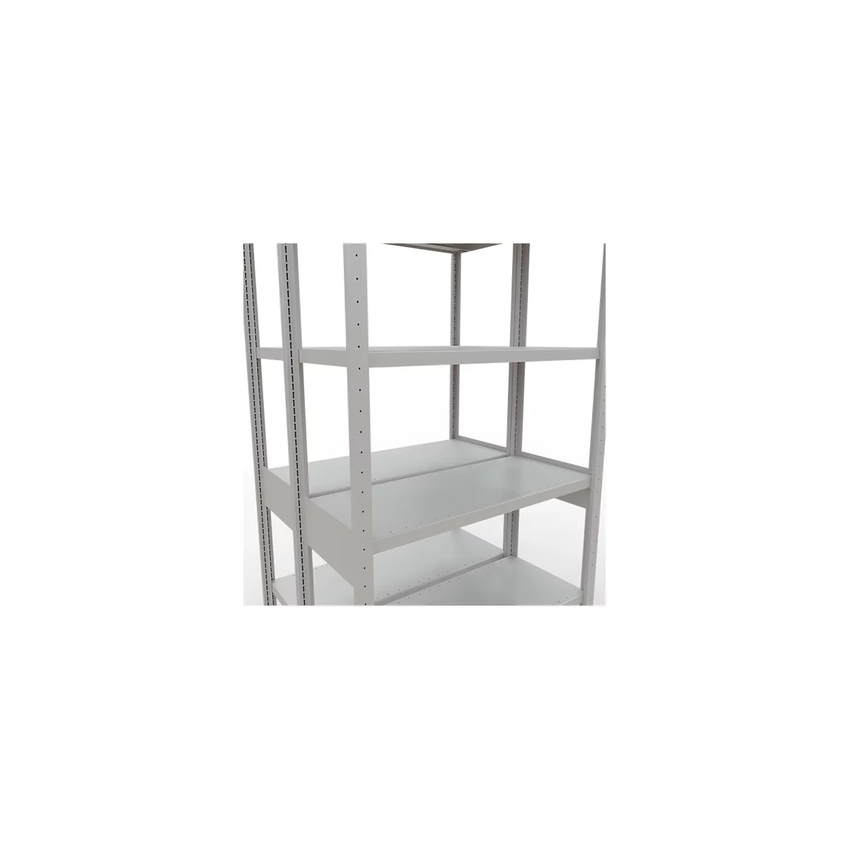 SCHULTE Technique de Stockage - Double base emboîtable. Type 250 kg - 2500x1000x2x400 mm, 12 tablettes