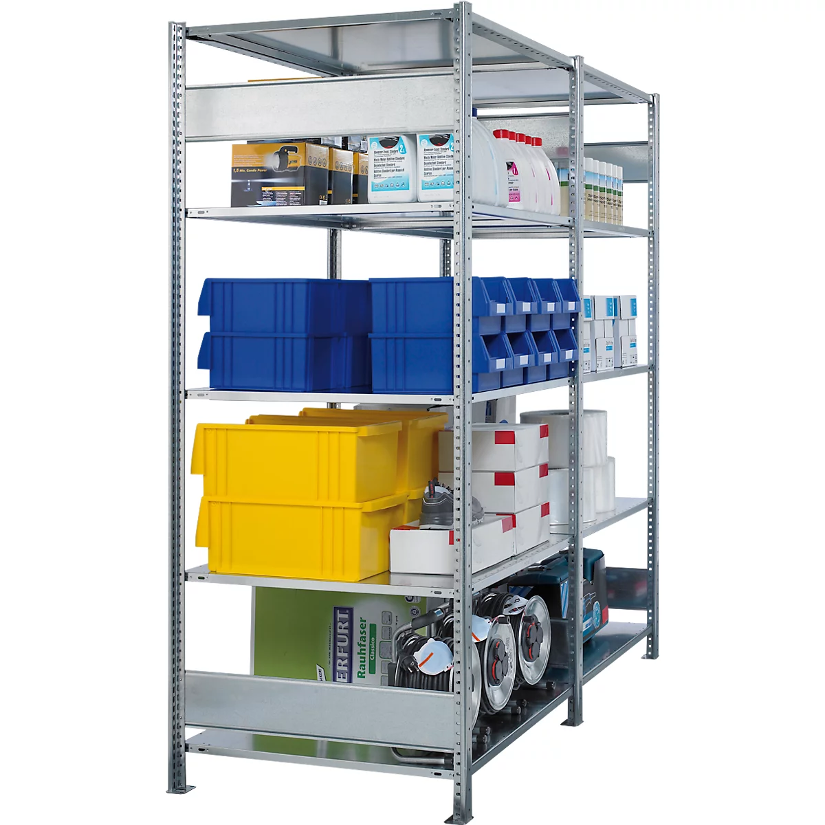 SCHULTE Technique de stockage - Embase avec verrou de longueur - 2000x1000x600 mm, type 150 kg