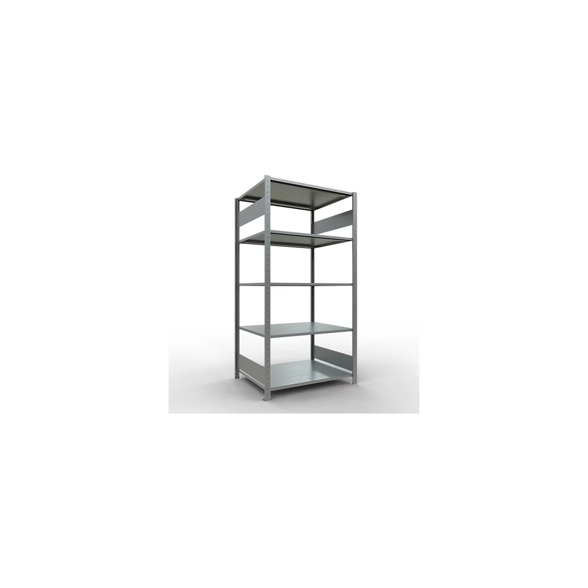 SCHULTE Technique de stockage - Embase avec verrou de longueur - 2000x1000x800 mm, type 150 kg