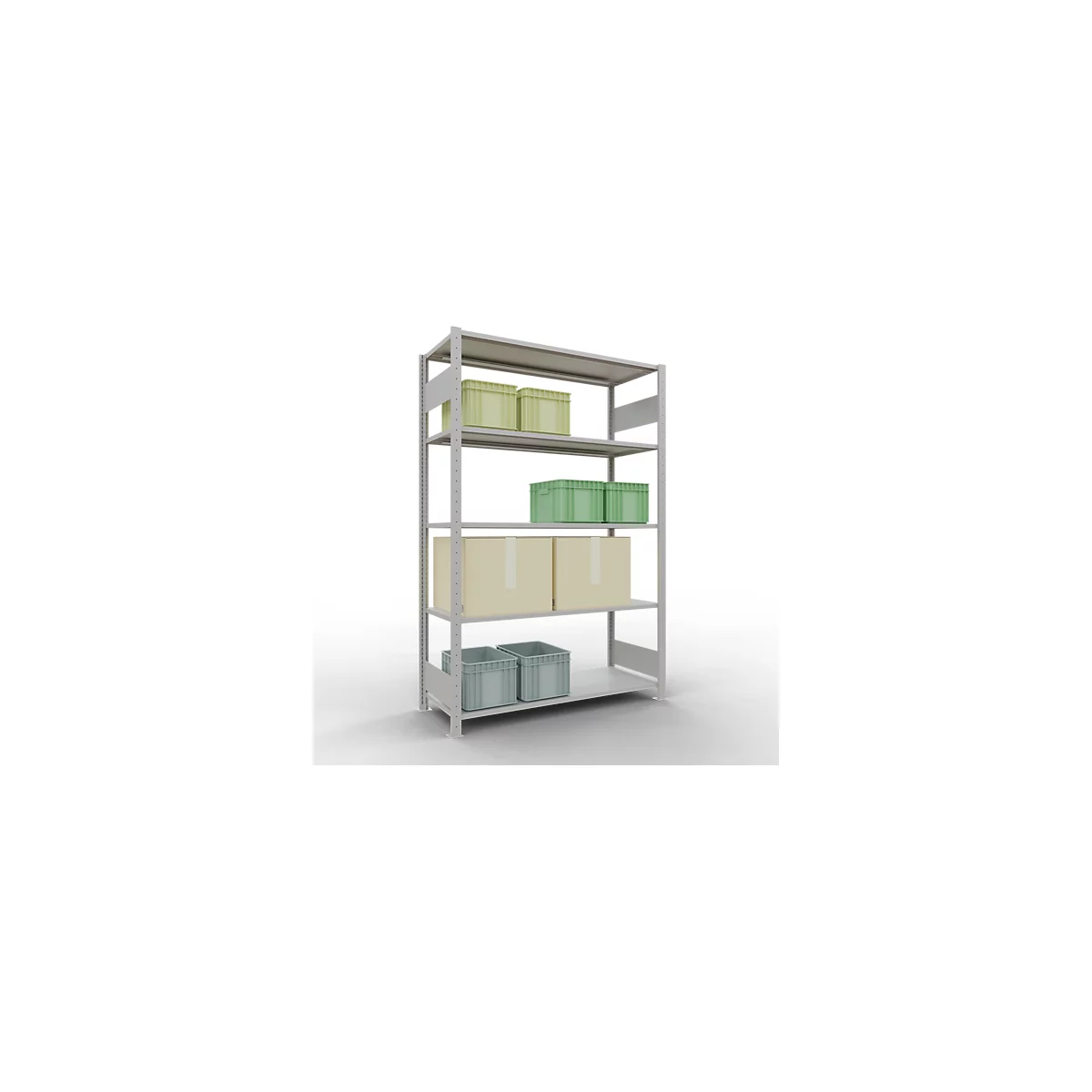 SCHULTE Technique de stockage - Embase avec verrou de longueur - 2000x1300x500 mm, type 150 kg