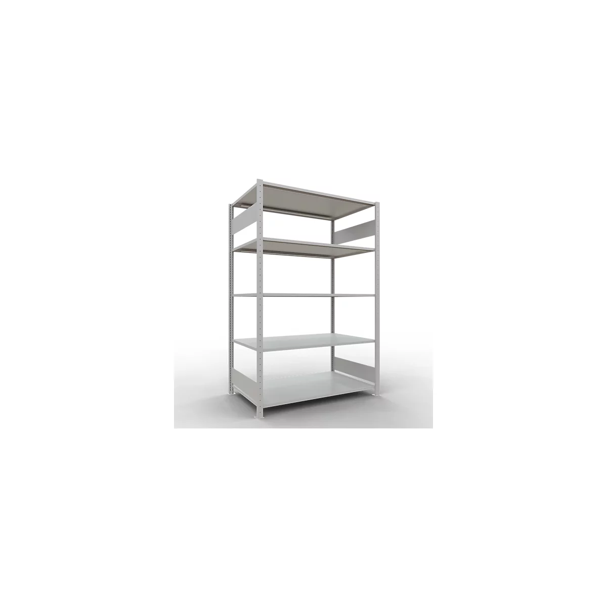 SCHULTE Technique de Stockage - Embase avec verrou de longueur - 2000x1300x800 mm, type 150 kg