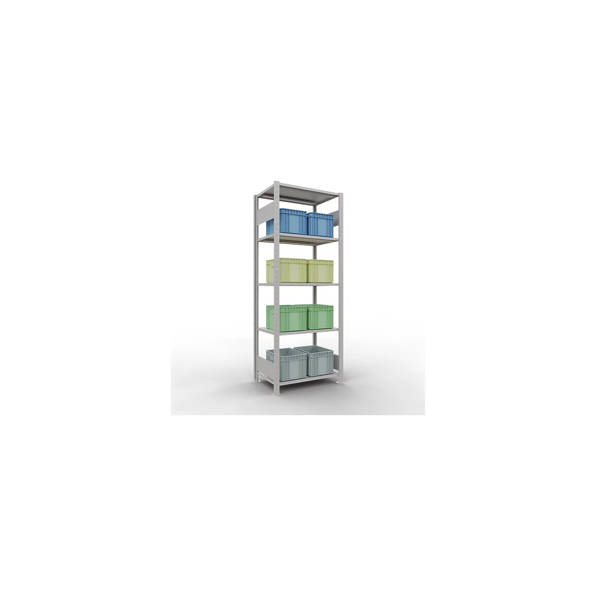 SCHULTE Technique de stockage - Embase avec verrou de longueur - 2000x750x500 mm, type 150 kg