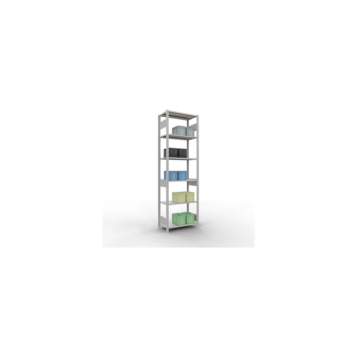 SCHULTE Technique de Stockage - Embase avec verrou de longueur - 2500x750x400 mm, type 150 kg