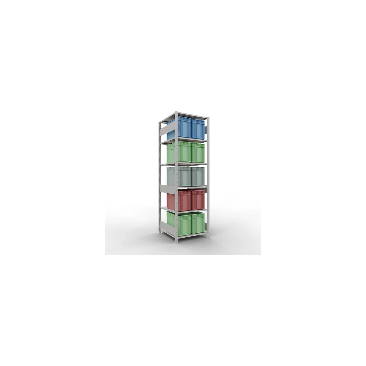 SCHULTE Technique de Stockage - Embase avec verrou de longueur - 2500x750x800 mm, type 150 kg