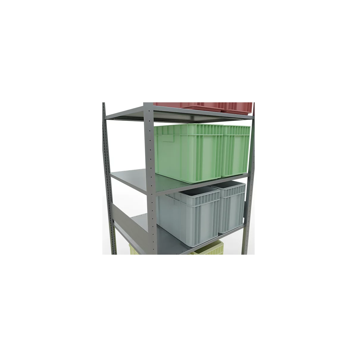 SCHULTE Technique de stockage - Embase avec verrou de longueur - 3000x1000x800 mm, type 150 kg
