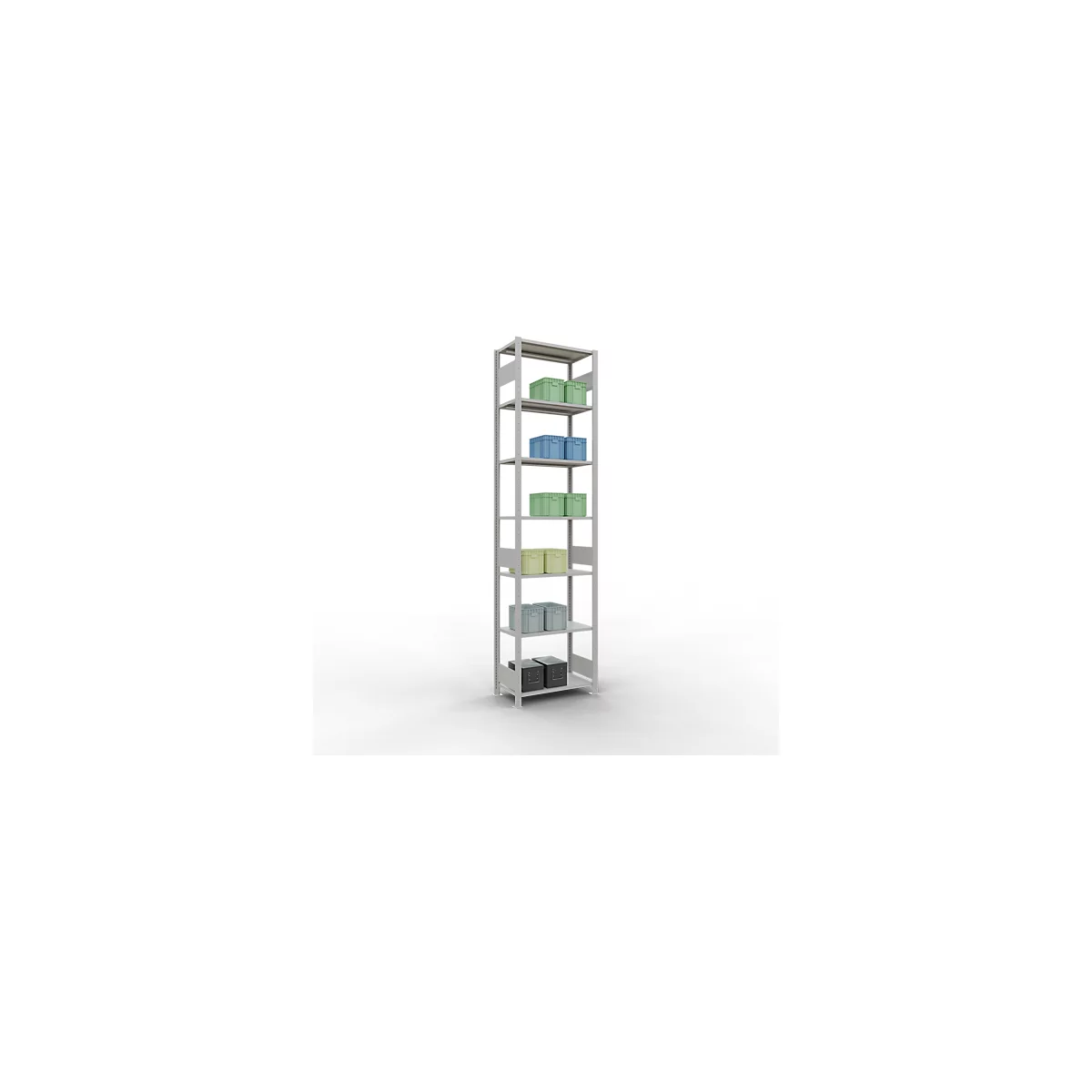 SCHULTE Technique de stockage - Embase avec verrou de longueur - 3000x750x400 mm, type 150 kg