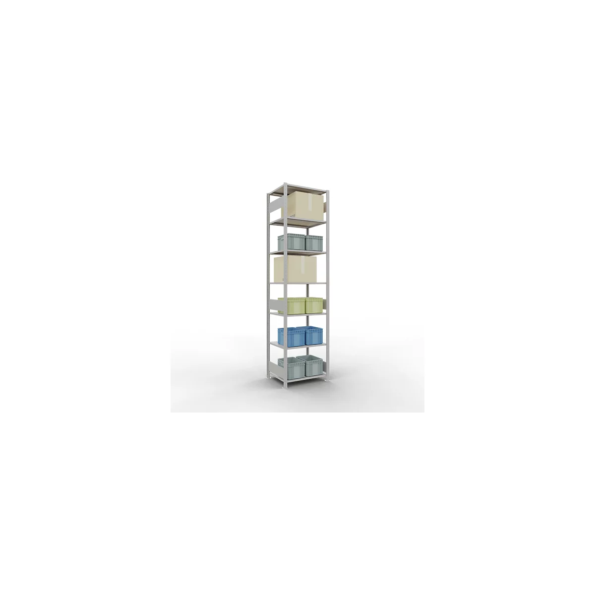 SCHULTE Technique de stockage - Embase avec verrou de longueur - 3000x750x600 mm, type 150 kg