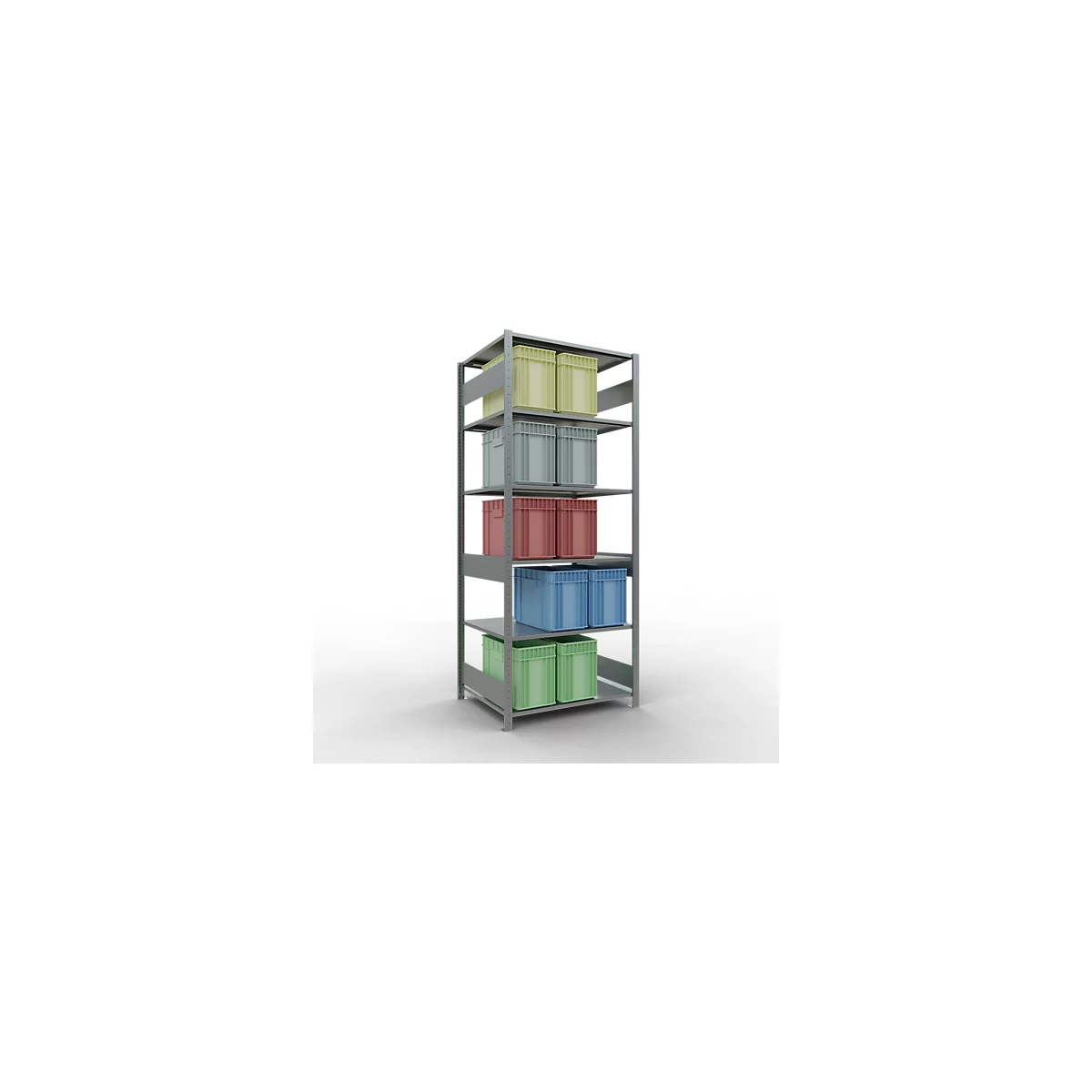 SCHULTE Technique de Stockage - Embase enfichable avec verrou de longueur - 2500x1000x800 mm, type 150 kg