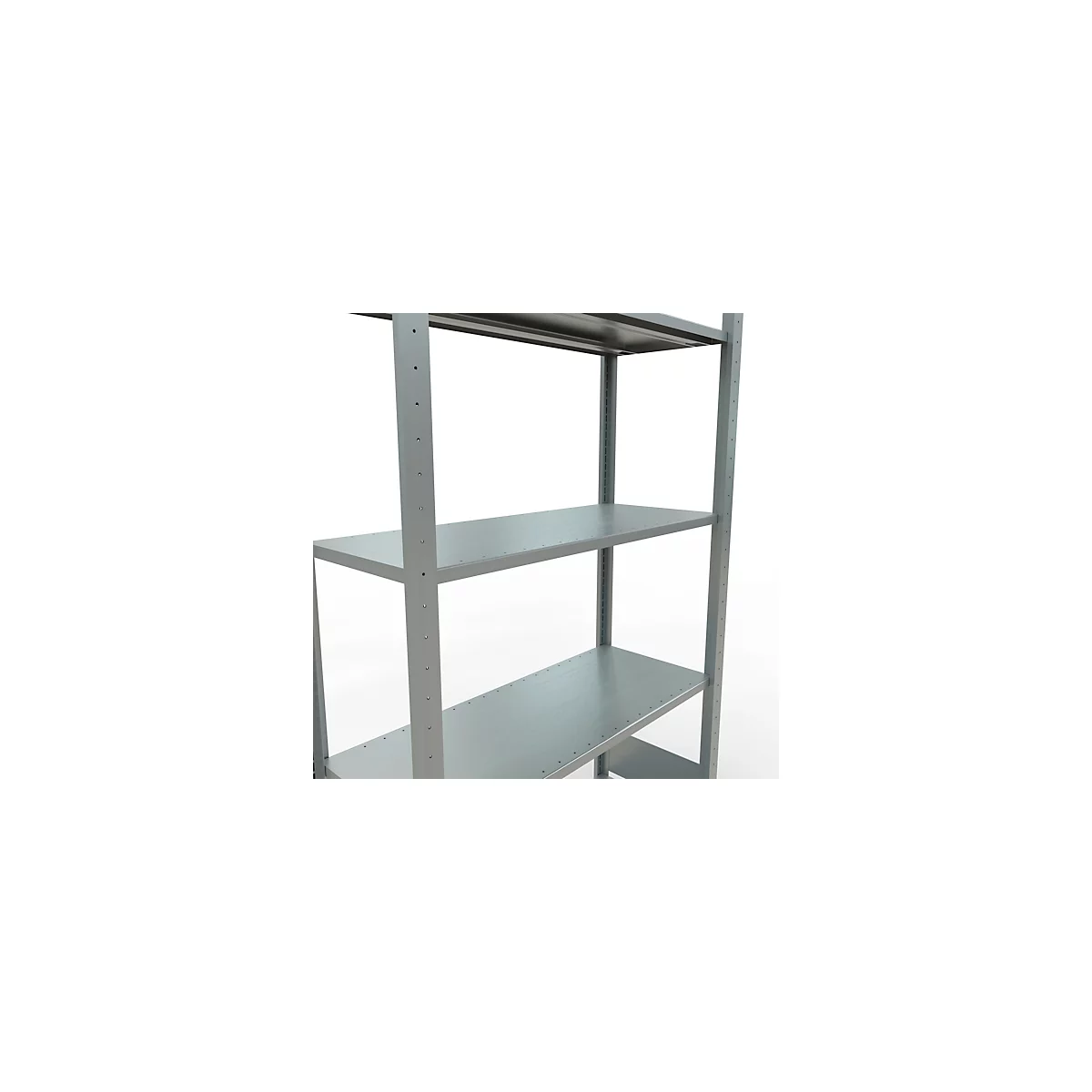 SCHULTE Technique de stockage - Supports emboîtables avec verrous de longueur - 2000x1000x400 mm, type 150 kg