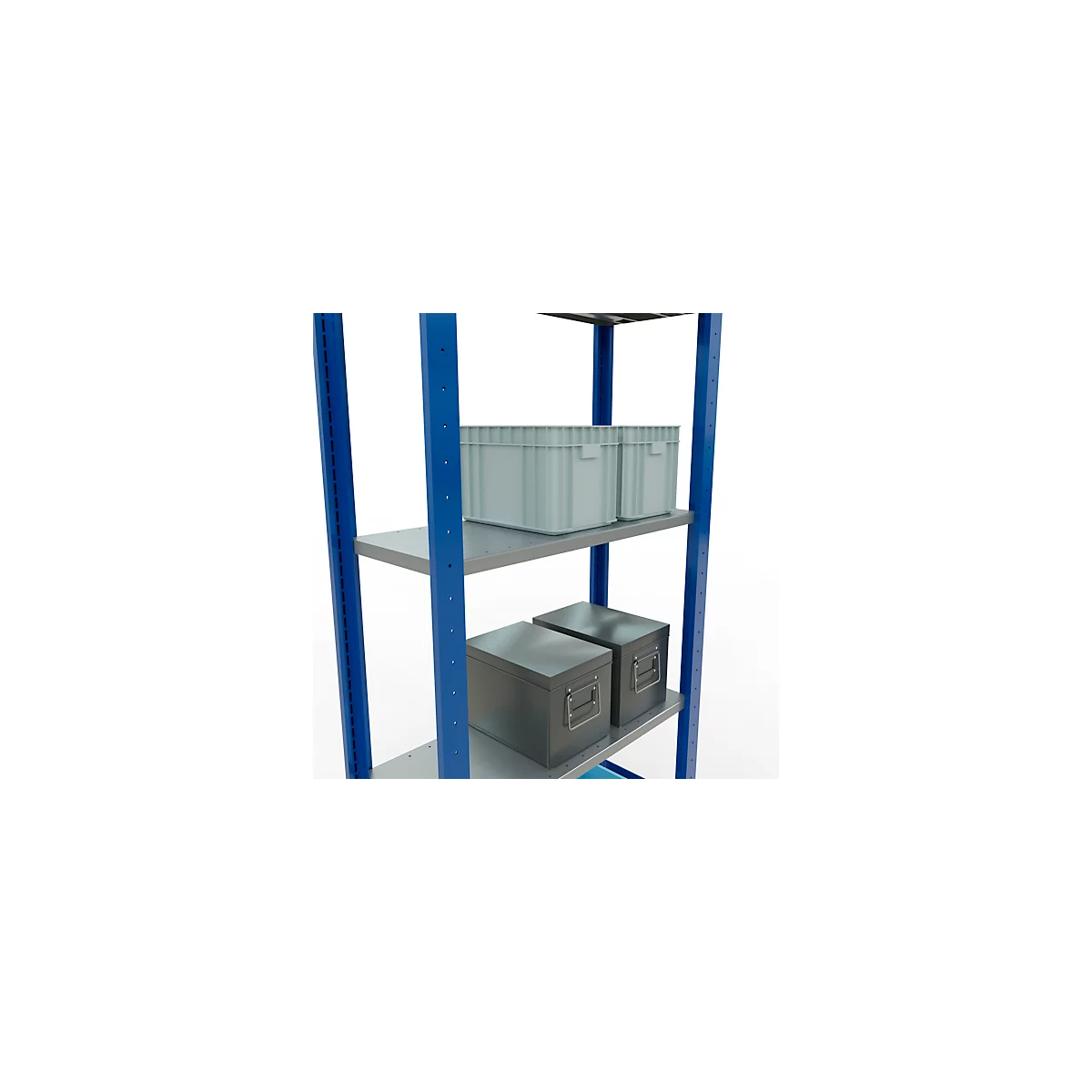 SCHULTE Technique de stockage - Système enfichable de rayonnage de base - 2000x 750x300 mm, type 150 kg