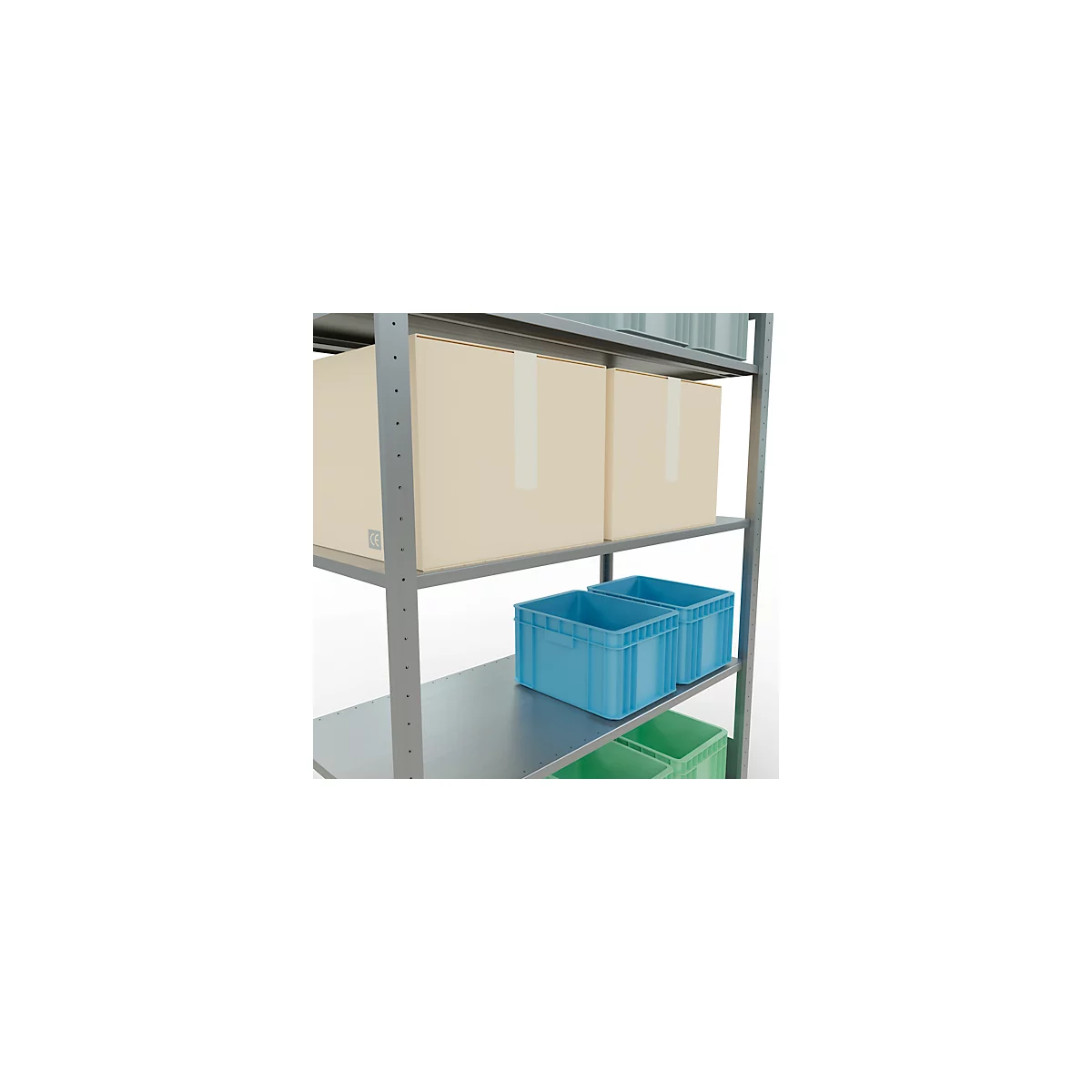 SCHULTE Technique de stockage - Système enfichable Élément de base - 2000x1300x600 mm, type 150 kg
