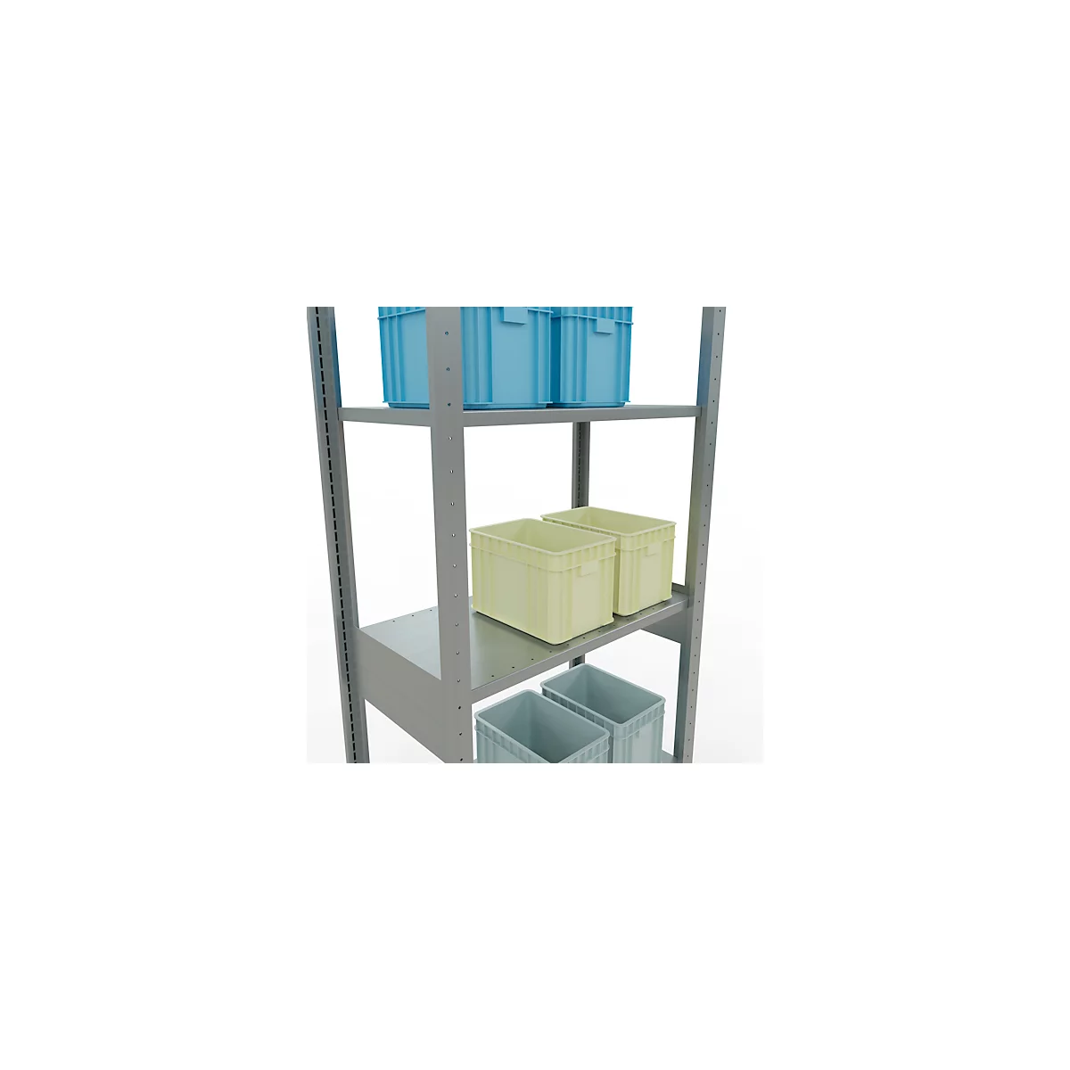SCHULTE Technique de stockage - Système enfichable Élément de base - 2500 x 750 x 400 mm, type 150 kg