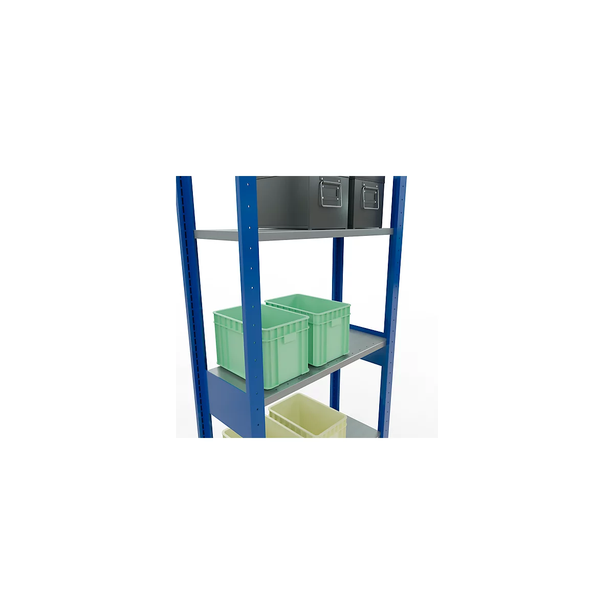 SCHULTE Technique de stockage - Système enfichable Élément de base - 2500x 750x300 mm, type 150 kg
