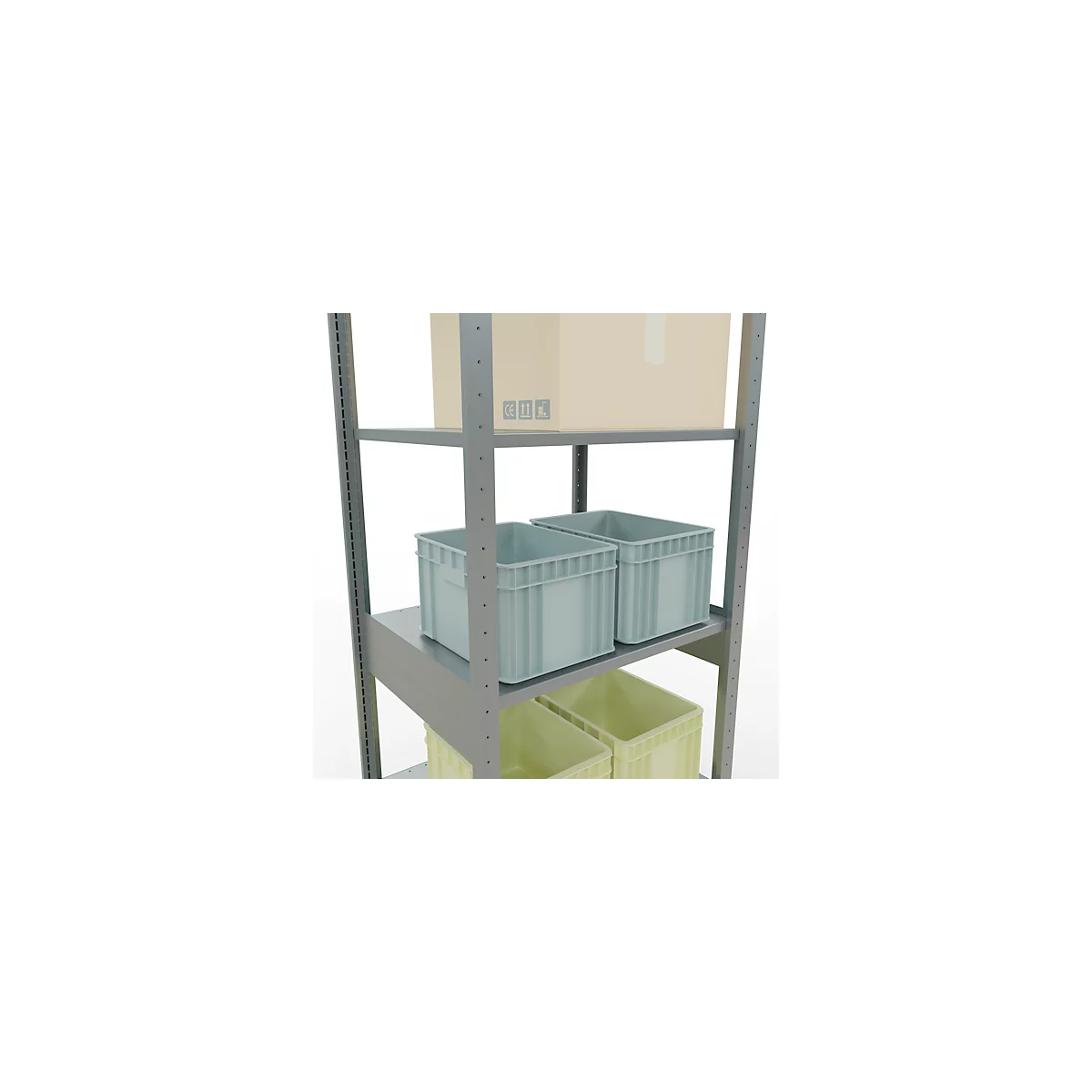 SCHULTE Technique de stockage - Système enfichable Élément de base - 2500x 750x600 mm, type 150 kg