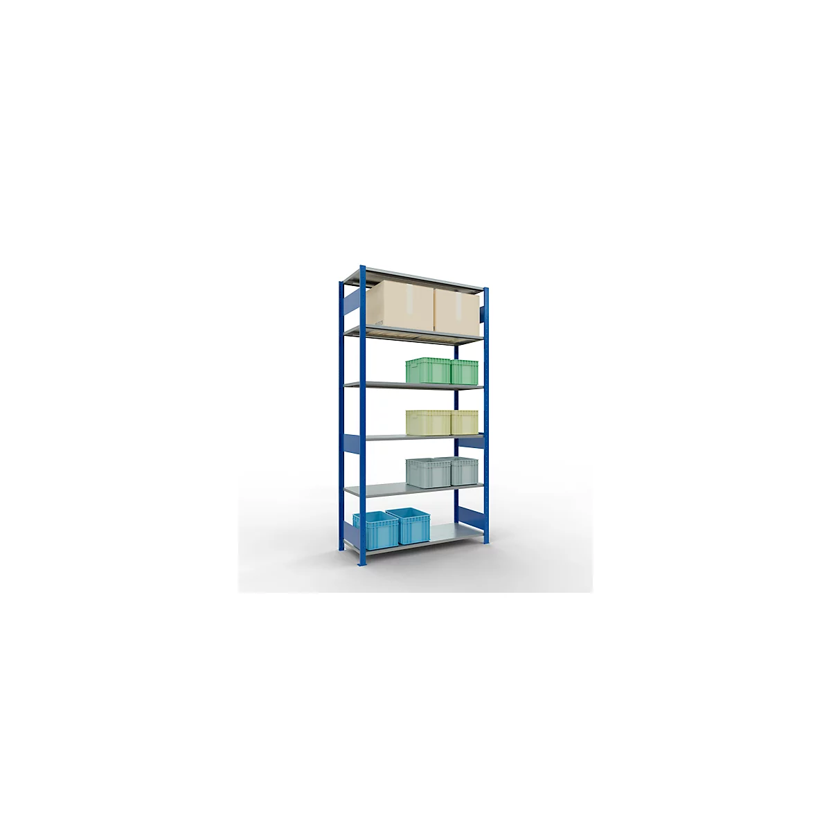 SCHULTE Technique de stockage - Système enfichable Élément de base - 2500x1300x500 mm, type 150 kg