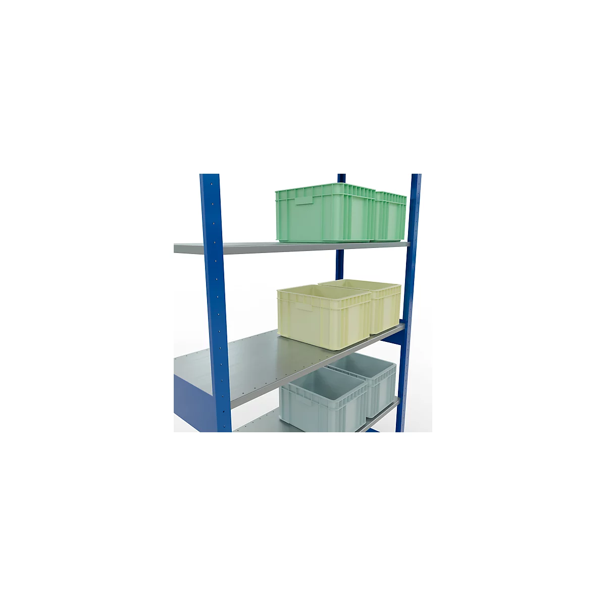 SCHULTE Technique de stockage - Système enfichable Élément de base - 2500x1300x500 mm, type 150 kg