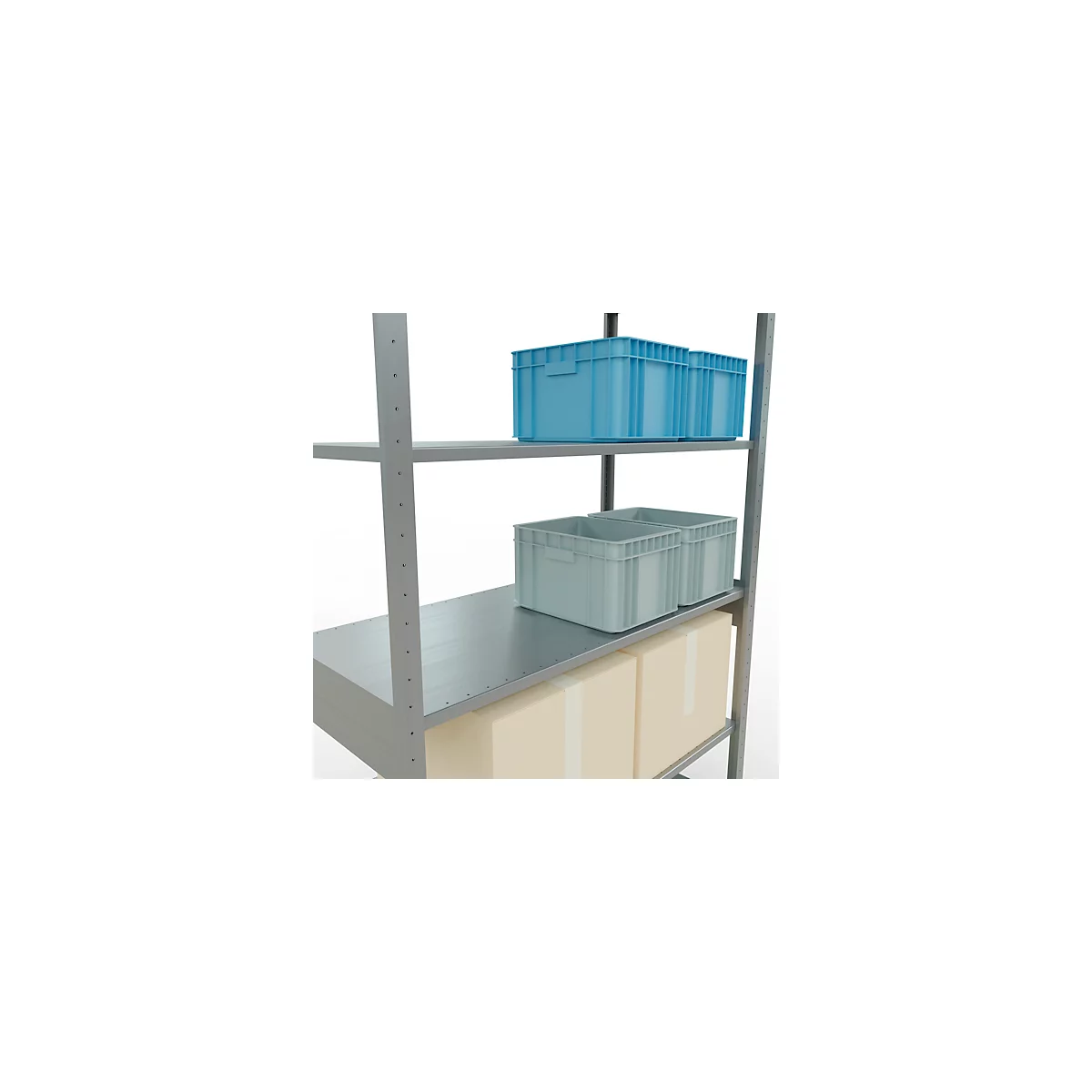 SCHULTE Technique de stockage - Système enfichable Élément de base - 2500x1300x600 mm, type 150 kg