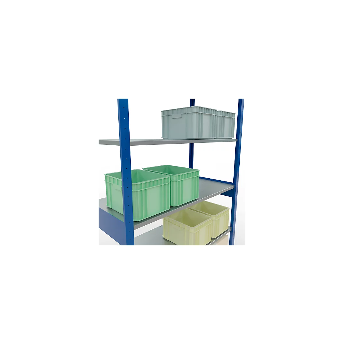 SCHULTE Technique de stockage - Système enfichable Élément de base - 2500x1300x600 mm, type 150 kg