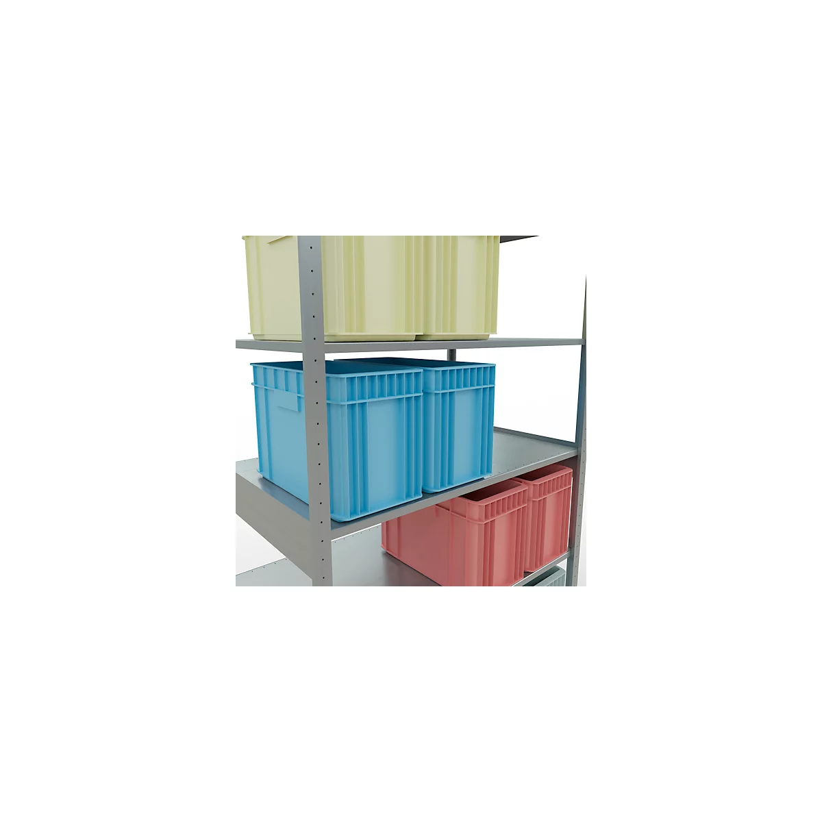 SCHULTE Technique de stockage - Système enfichable Élément de base - 2500x1300x800 mm, type 150 kg