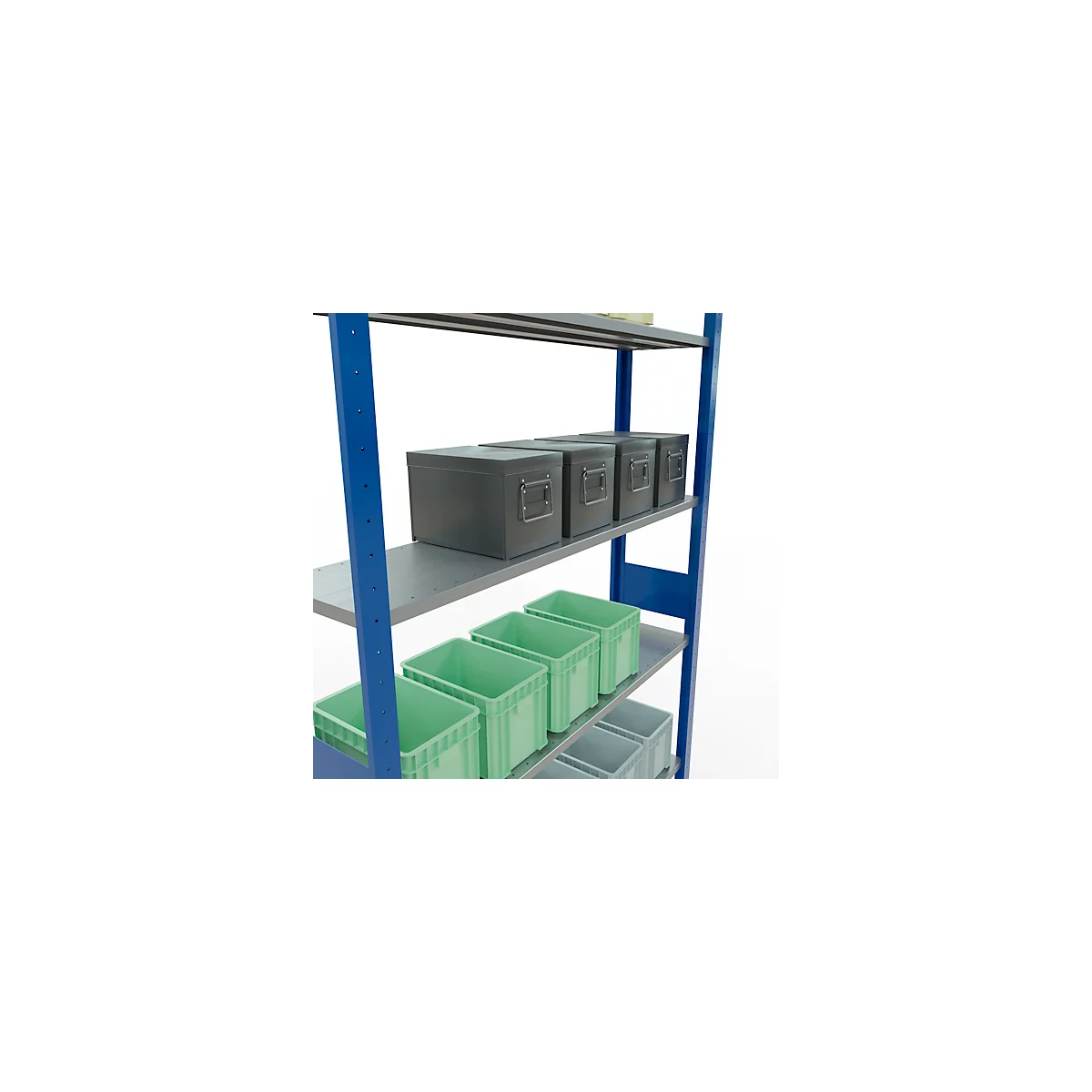 SCHULTE Technique de stockage - Système enfichable Élément de base - 3000x1300x300 mm, type 150 kg