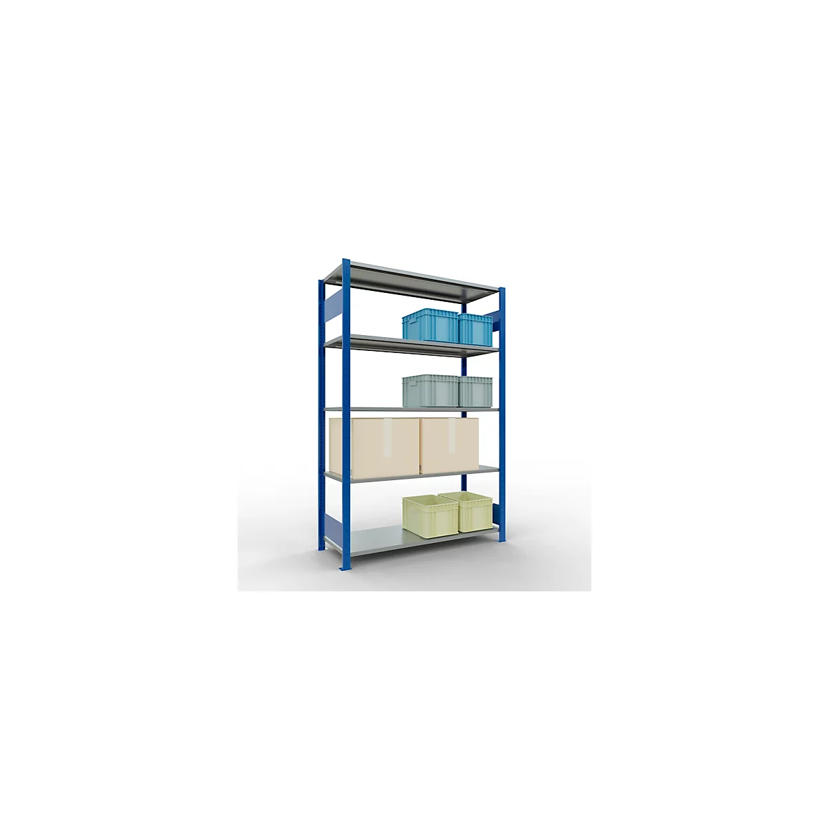 SCHULTE Technique de stockage - Système enfichable Étagère de base - 2000x1300x500 mm, type 150 kg