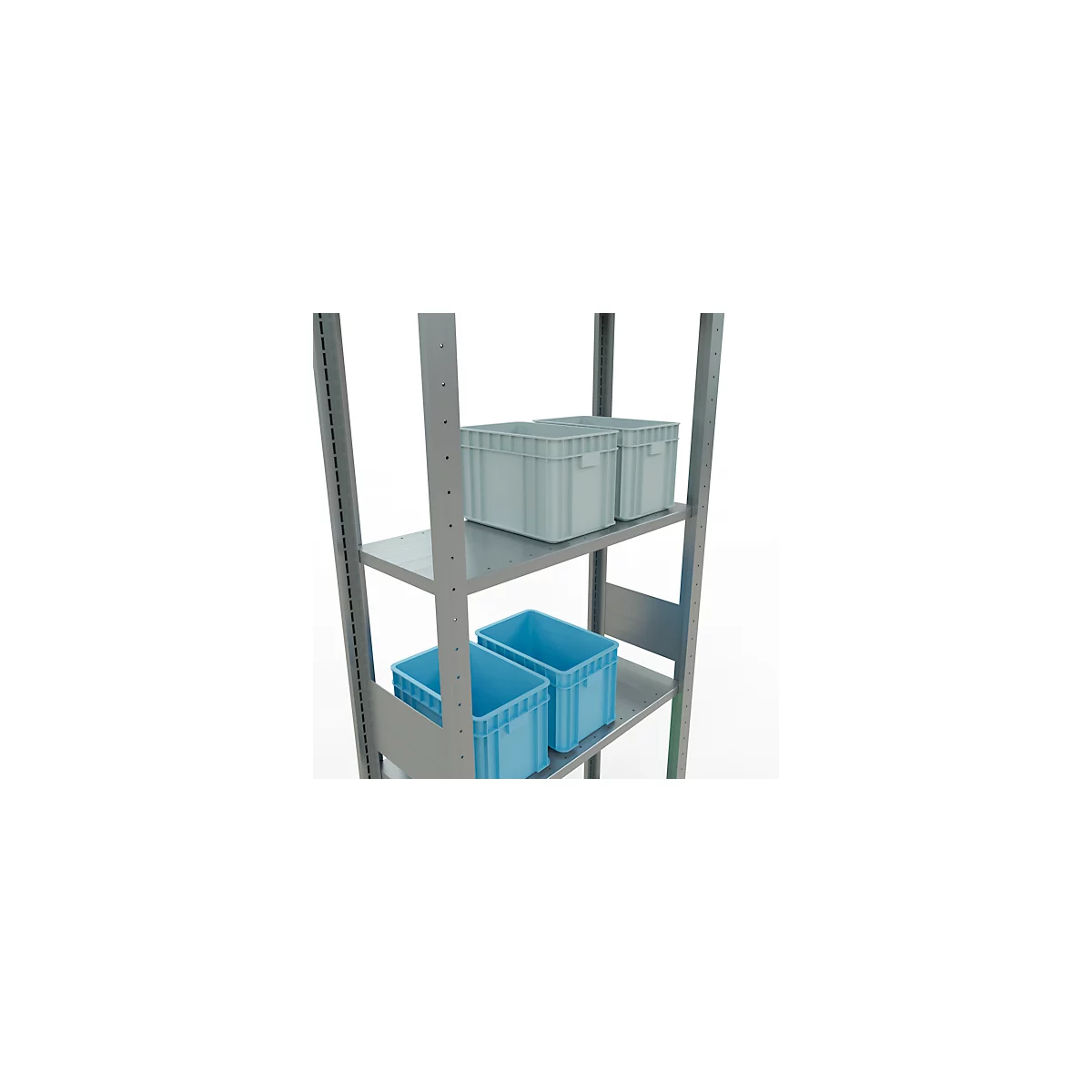 SCHULTE Technique de stockage - Système enfichable Étagère de base - 3000 x 750 x 300 mm, type 150 kg
