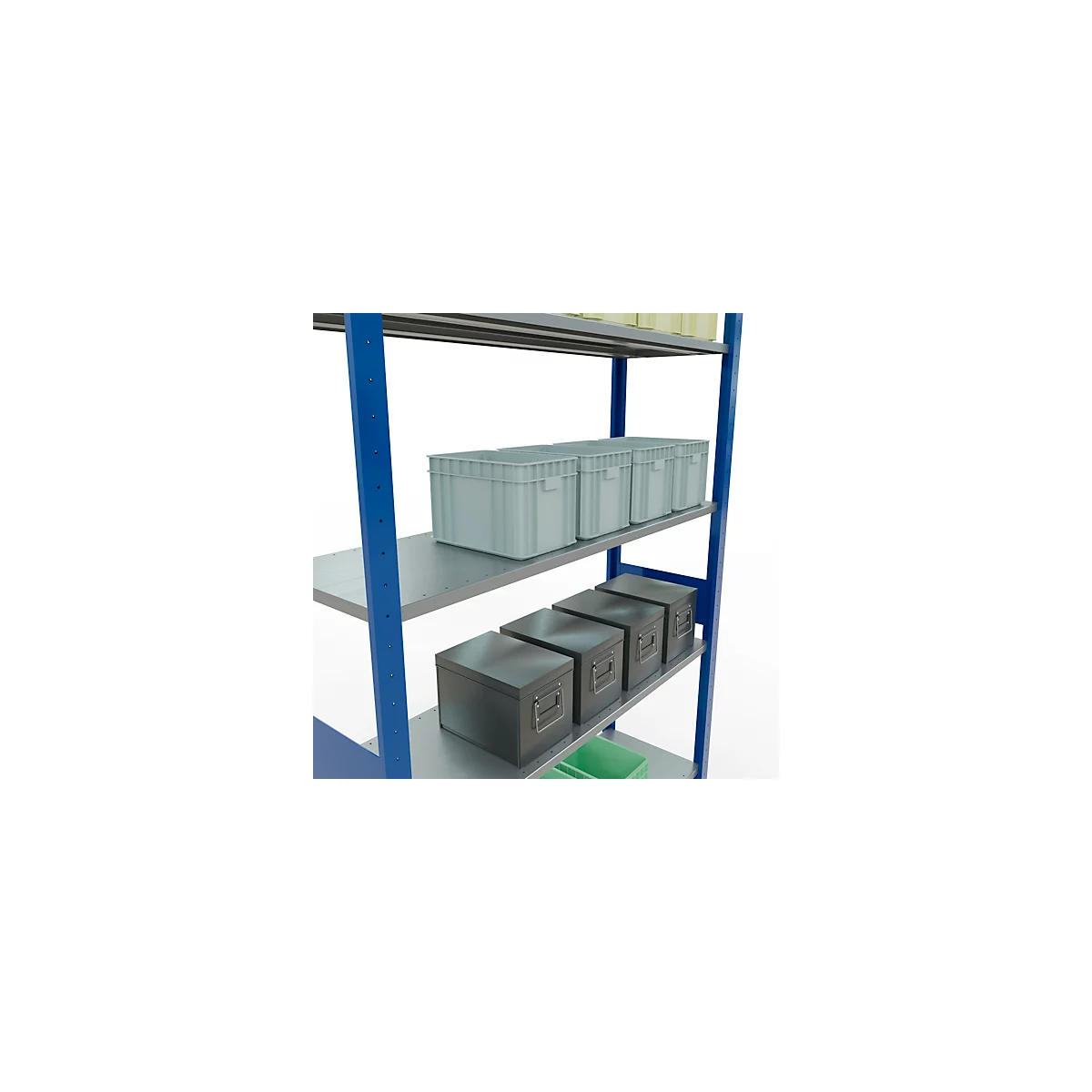SCHULTE Technique de stockage - Système enfichable Étagère de base - 3000x1300x400 mm, type 150 kg