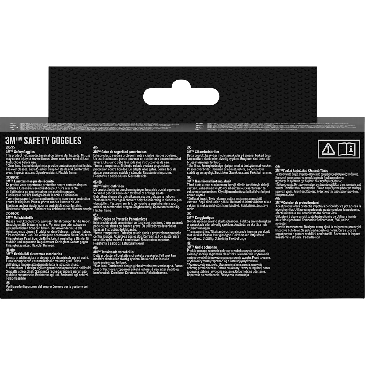 Schutzbrille 3M 2890, EN 166:2001, UVA/UVB/UVC-resistent, beschichtet, Polycarbonatglas, klar