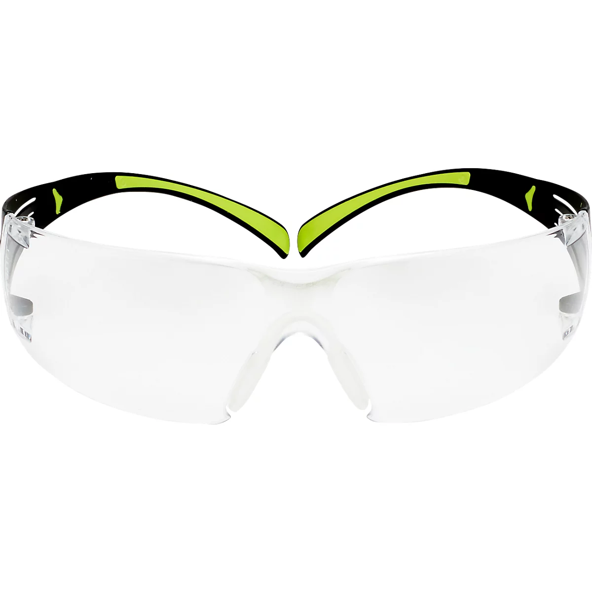 Schutzbrille 3M SecureFit 400, EN 166:2001, UVA/UVB/UVC-resistent, Bügeldruckverteilung, verstellbare Nasenpolster, beschichtet, Polycarbonatglas, klar
