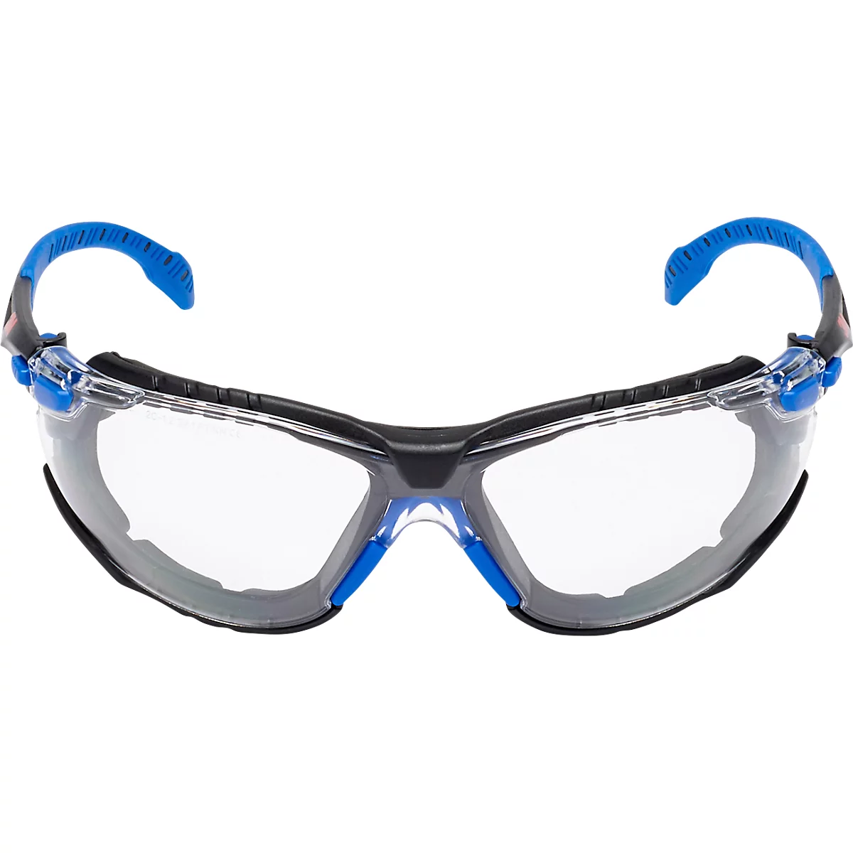 Schutzbrille 3M Solus 1000, EN 166:2001, UVA/UVB/UVC-resistent, abnehmbare Schaumstoffdichtung, beschichtet, Polycarbonatglas, klar