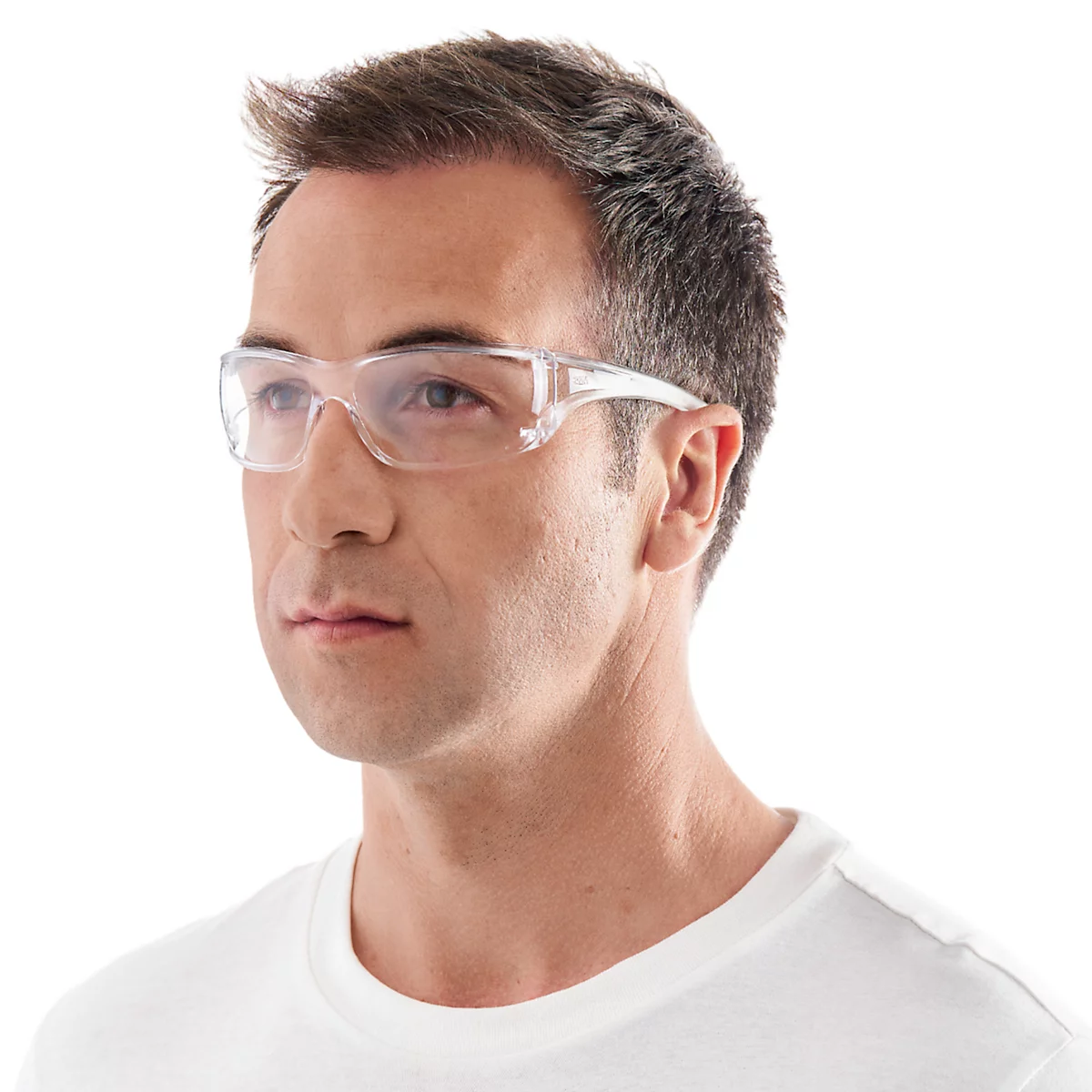 Schutzbrille 3M Virtua AP, EN 166:2001, UVA/UVB/UVC-resistent, integrierte Seitenschilde, beschichtet, Polycarbonatglas, klar