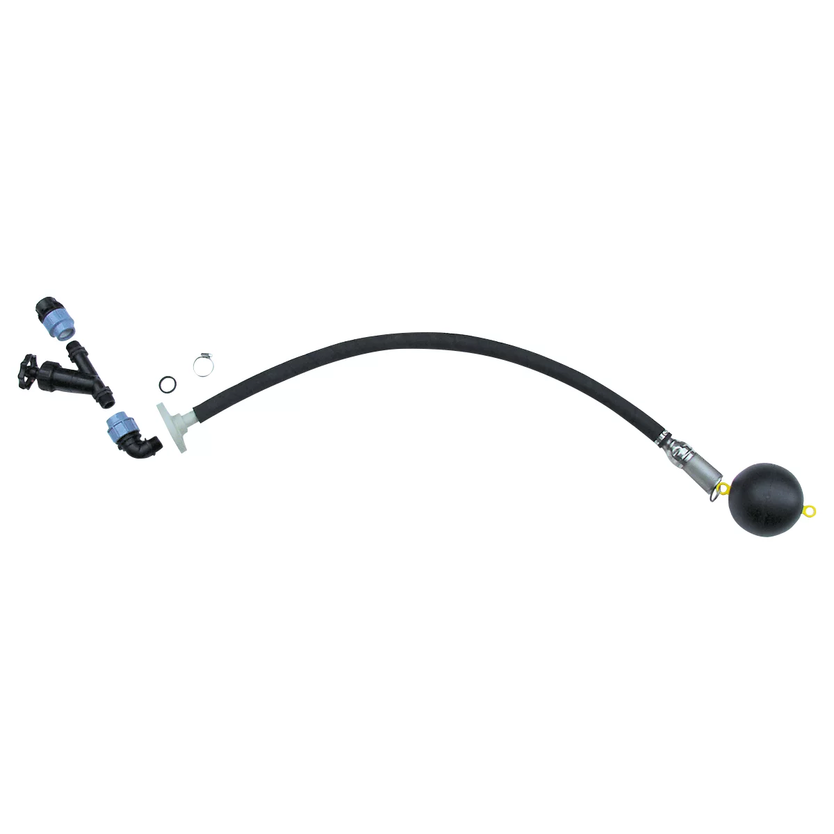 Schwimmende Entnahme Cemo, für Lagertanks 1100/1500/2000 l und Grossspeicher bis 3000 l, schwarz