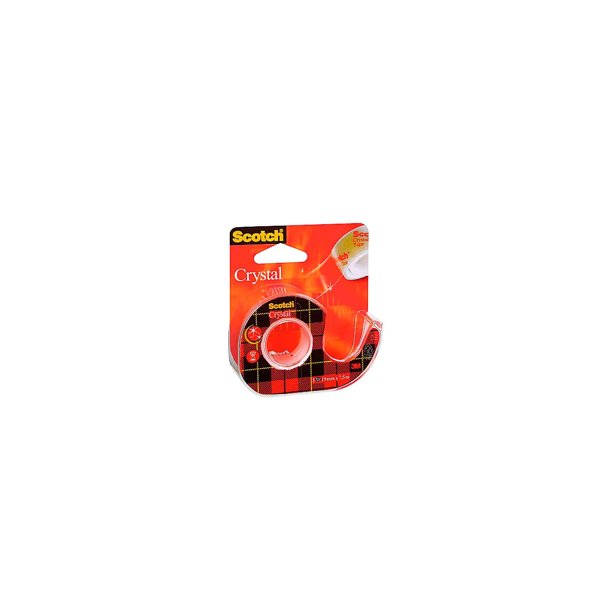 Scotch® Klebeband-Handabroller Crystal