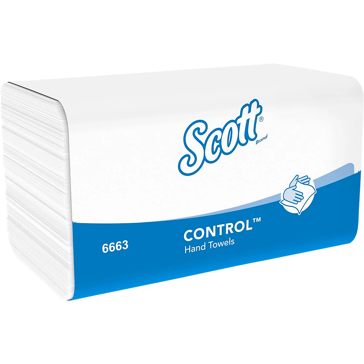 SCOTT® Handtücher interfold Interfold, weiss, 3180 Tücher