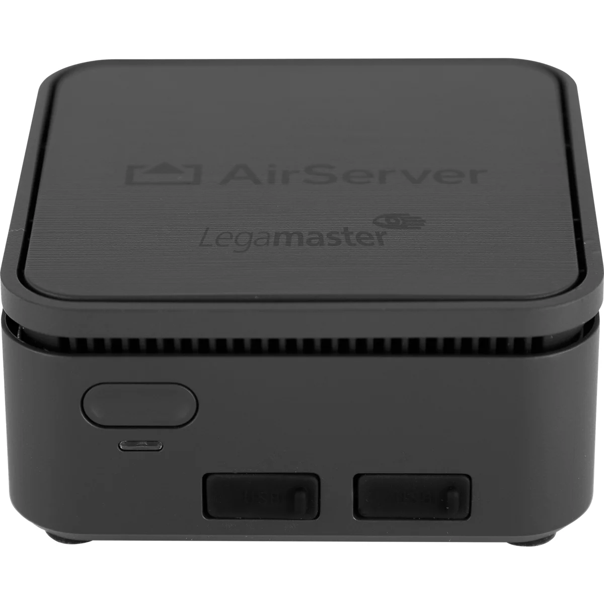 Screensharesysteem Legamaster Airserver Connect 2, max. 9 apparaten, 4096 x 2160 px, Chrome OS/Android/iOS/Windows, B 70 x D 70 x H 30 mm, zwart