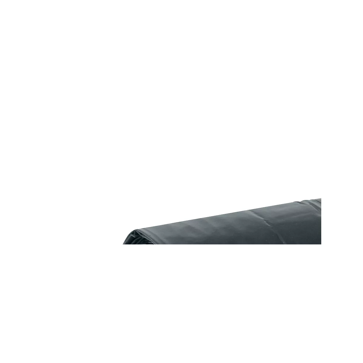Secolan® ecologische vuilniszakken - zware belasting - 120 L - met trekband - grijs - 10 stuks